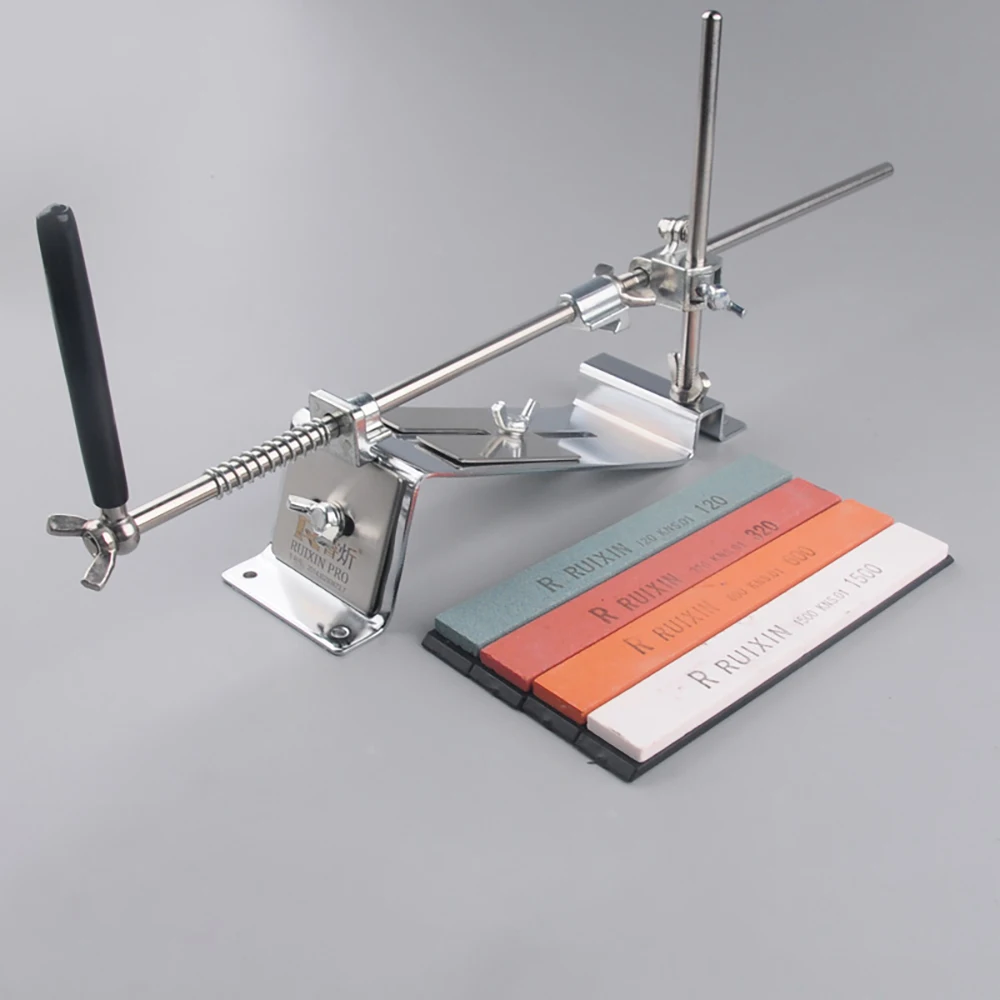 

Professional Fixed Angle Sharpener Tools Stainless Steel Kitchen Knife Sharpener Whetstone Set Sharpening Stone Grinding Device