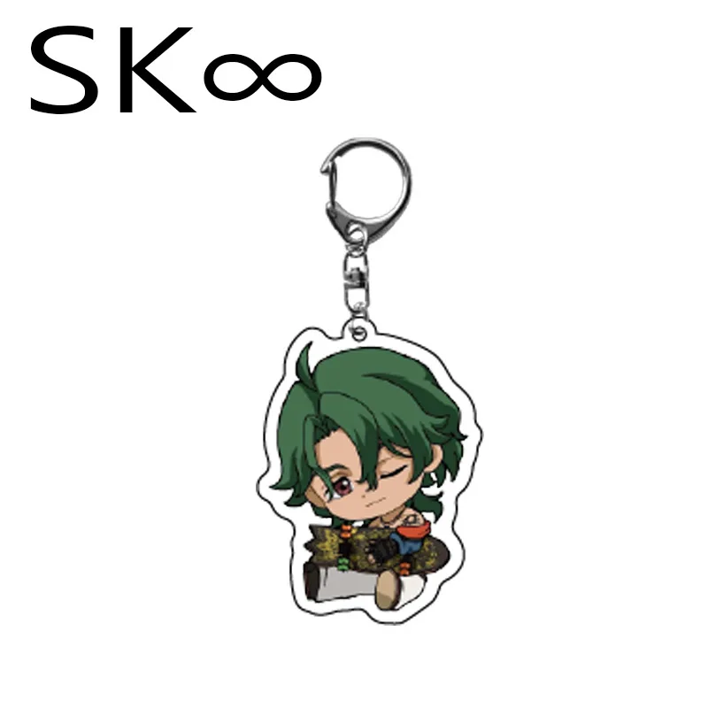 SK8 Брелок Нескончаемость Reki Кян Ланга Хасегава Мия Цветущая вишня Джо Аниме Акриловый Ключевой Кольцо Подвеска Картинка Держатель на.