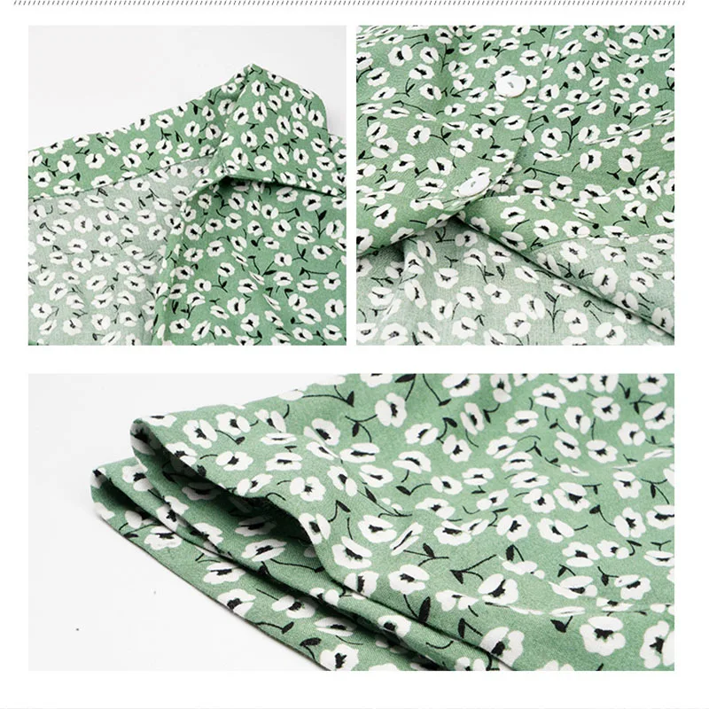 

Summer Beach Floral Printed V-Neck Sexy Women Dress Casual Lace High Waist Single-Breasted Chiffon Midi Dress Vestidos Holiday