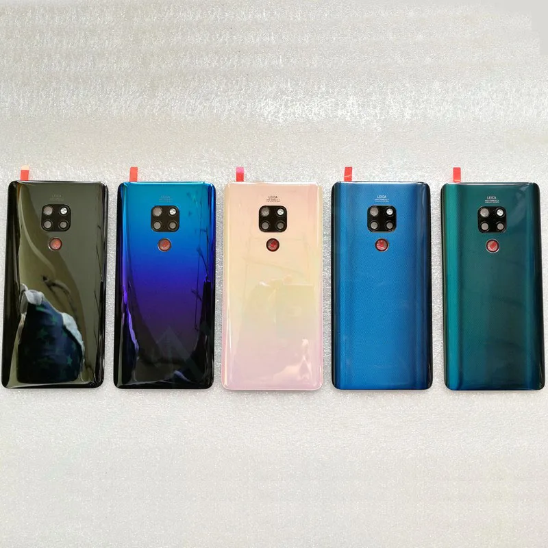 Оригинальная задняя крышка из закаленного стекла для Huawei Mate 20 Запасные части