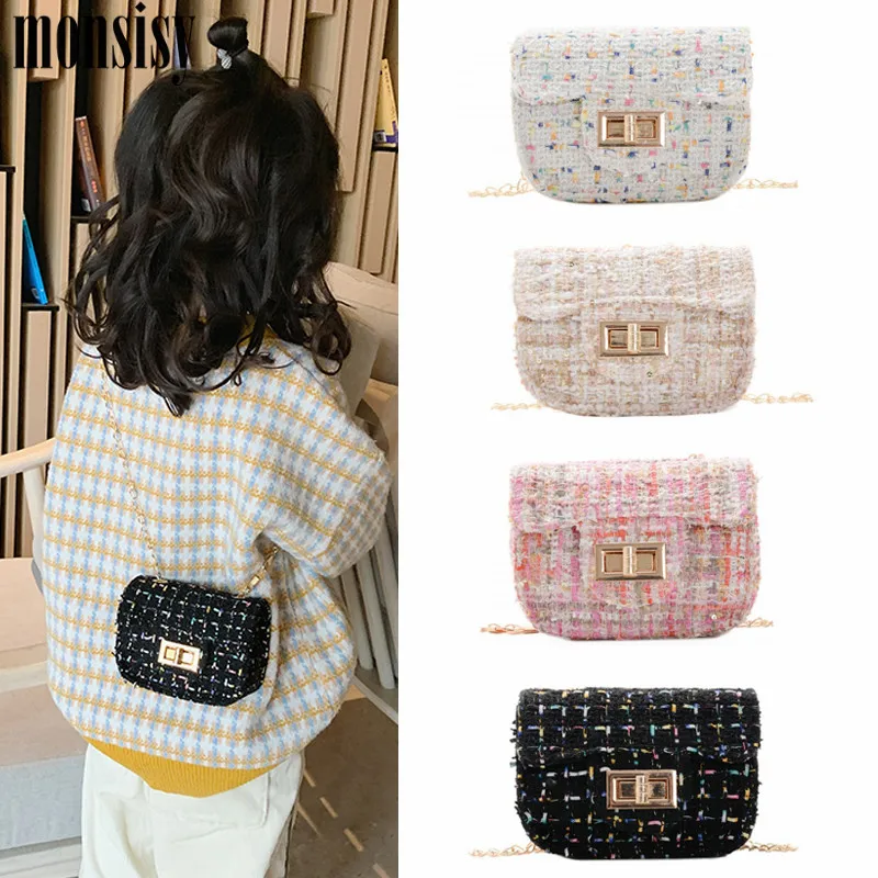 Monsisy 12 шт. кошелек для девочки Сумочка женщин маленький Детская сумка через плечо