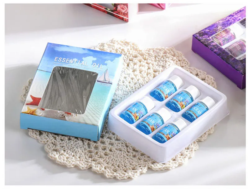 6 бутылок увлажнитель воздуха водорастворимый натуральный аромат эфирное масло