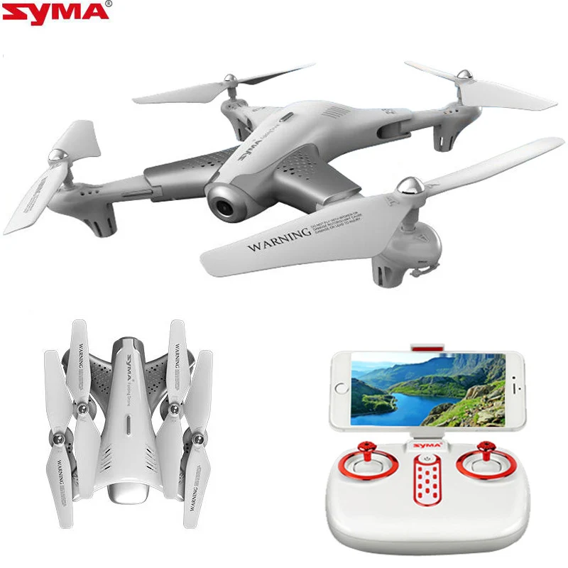 Умный складной FPV RC Квадрокоптер Syma Z3 с оптическим потоком Дрон HD Wi-Fi камерой в