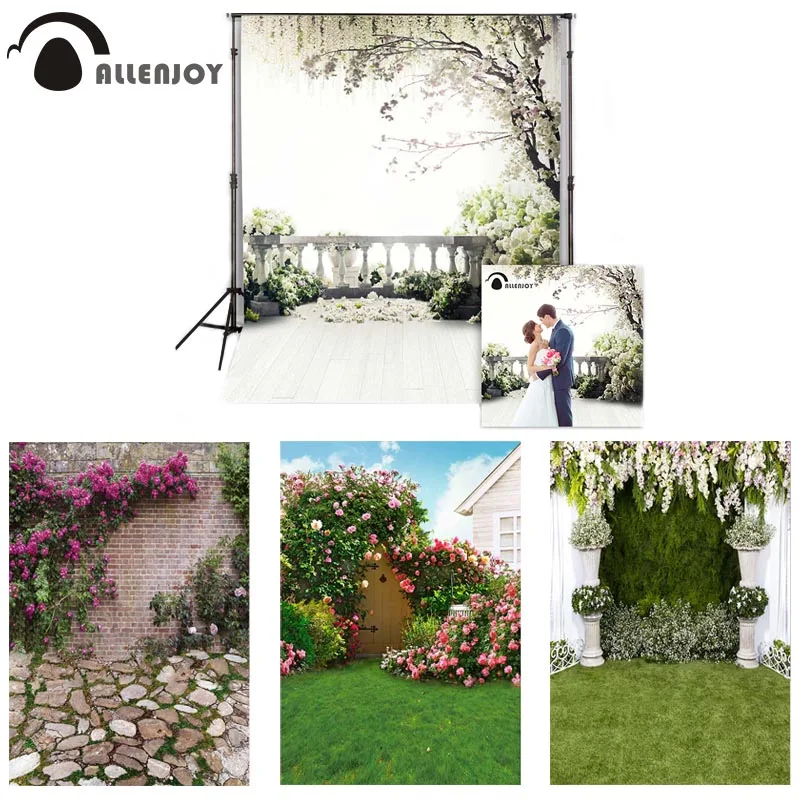 Allenjoy ко Дню Святого Валентина вечерние цветы фон для фотосъемки деревья чердак