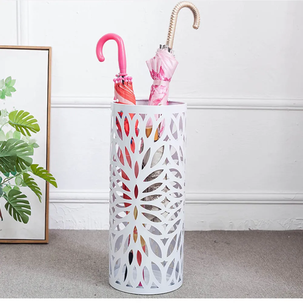 

Hollow Umbrella Stand Rack Umbrella Holder Organizer Non-Slip ABS Floor Umbrella Stand For Indoor Home Hallway Entryway Storage
