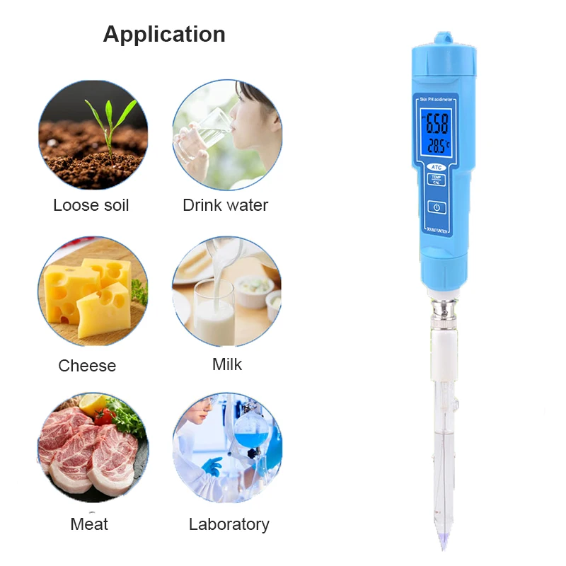 Цифровой измеритель температуры воды со сменным щупом BNC-типа тестер качества с