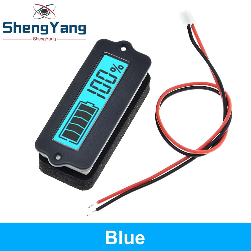 12V LY6W свинцово-кислотный LiPo Батарея Ёмкость индикатор ЖК-дисплей Дисплей