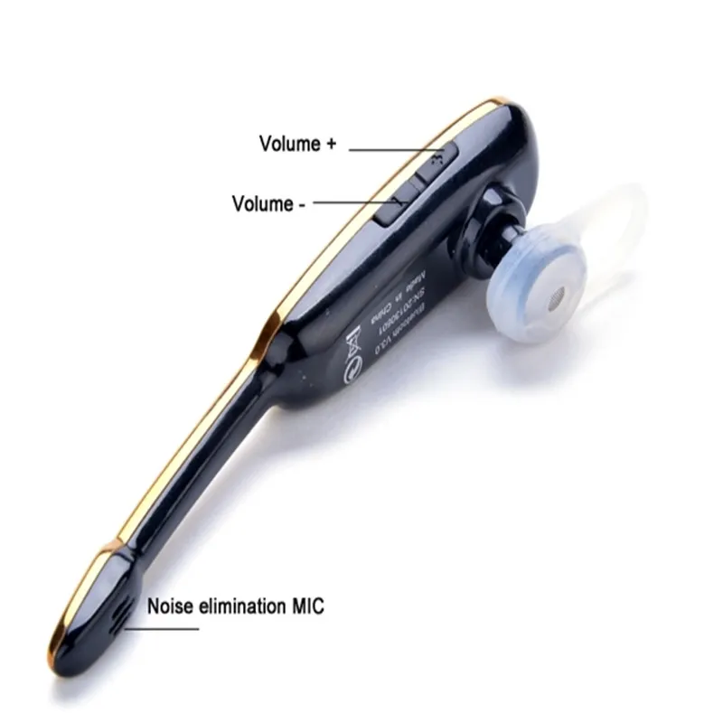 Спортивная Bluetooth гарнитура Беспроводные наушники для музыки Hands Free микрофон