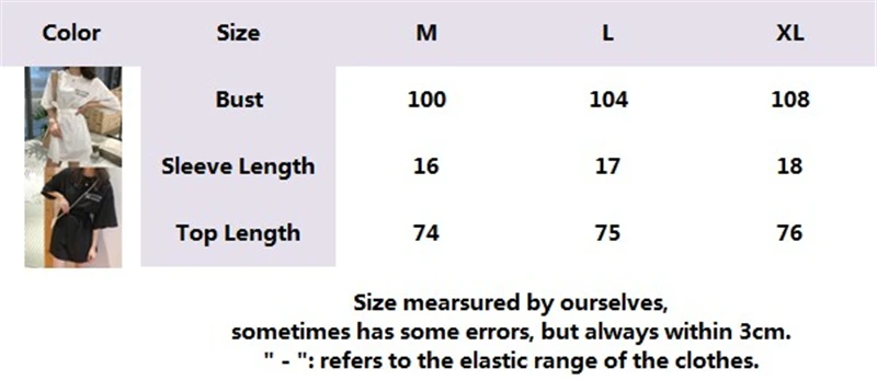 

2020 Korean Casual Summer Streetwear Women T Shirt Short Sleeve T-Shirt Funny Letter Printed Jumpers Ladies Fashion Long Top