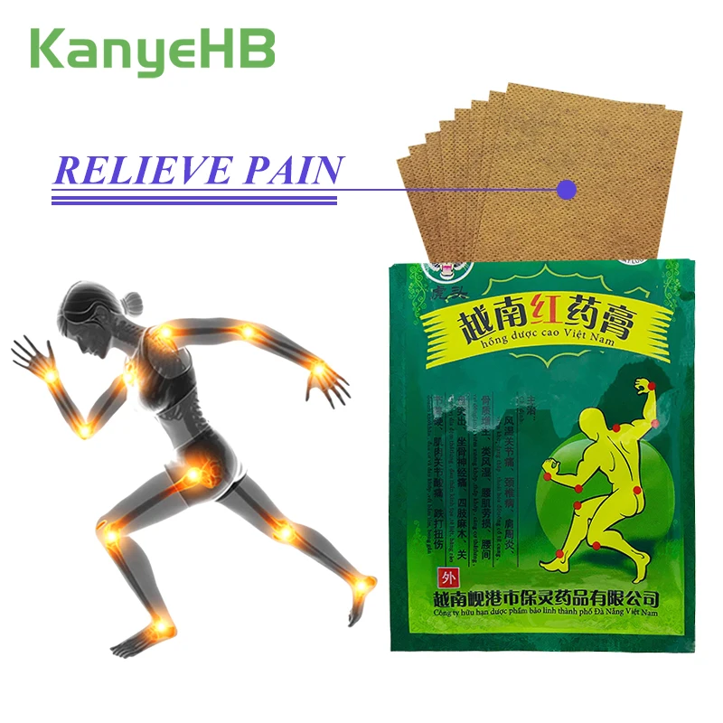 

24pcs/3bags Vietnam Red Tiger Blam Pain Relief Plaster Muscle Arthritis Back Neck Shoulder Pain Patches Massage Stickers A102