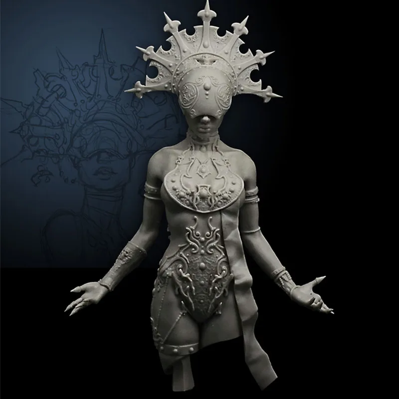 

122 мм маска Banshee, фигурка из смолы, бюст, модель X363