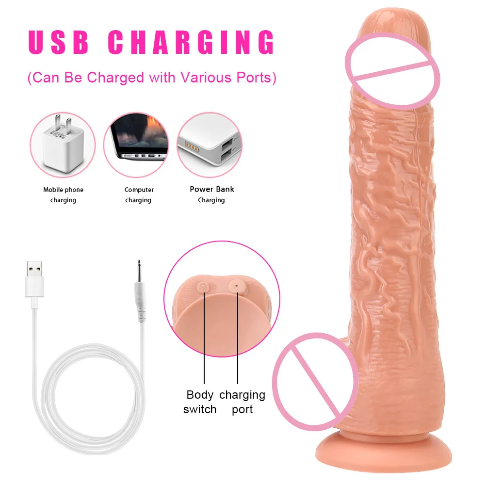 VATINE секс-игрушки с пультом дистанционного управления TPE нагревательный телескоп