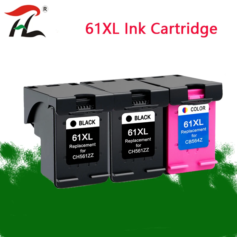 Картридж для принтера hp 61 xl hp61 Deskjet 1000 1050 1055 2000 2050 2512 J110a J210a J310a 3000 5530|Чернильные