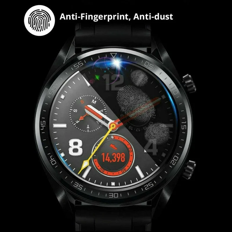 Закаленное стекло для защиты экрана от царапин 9H Защитное умных часов Huawei Watch GT 2