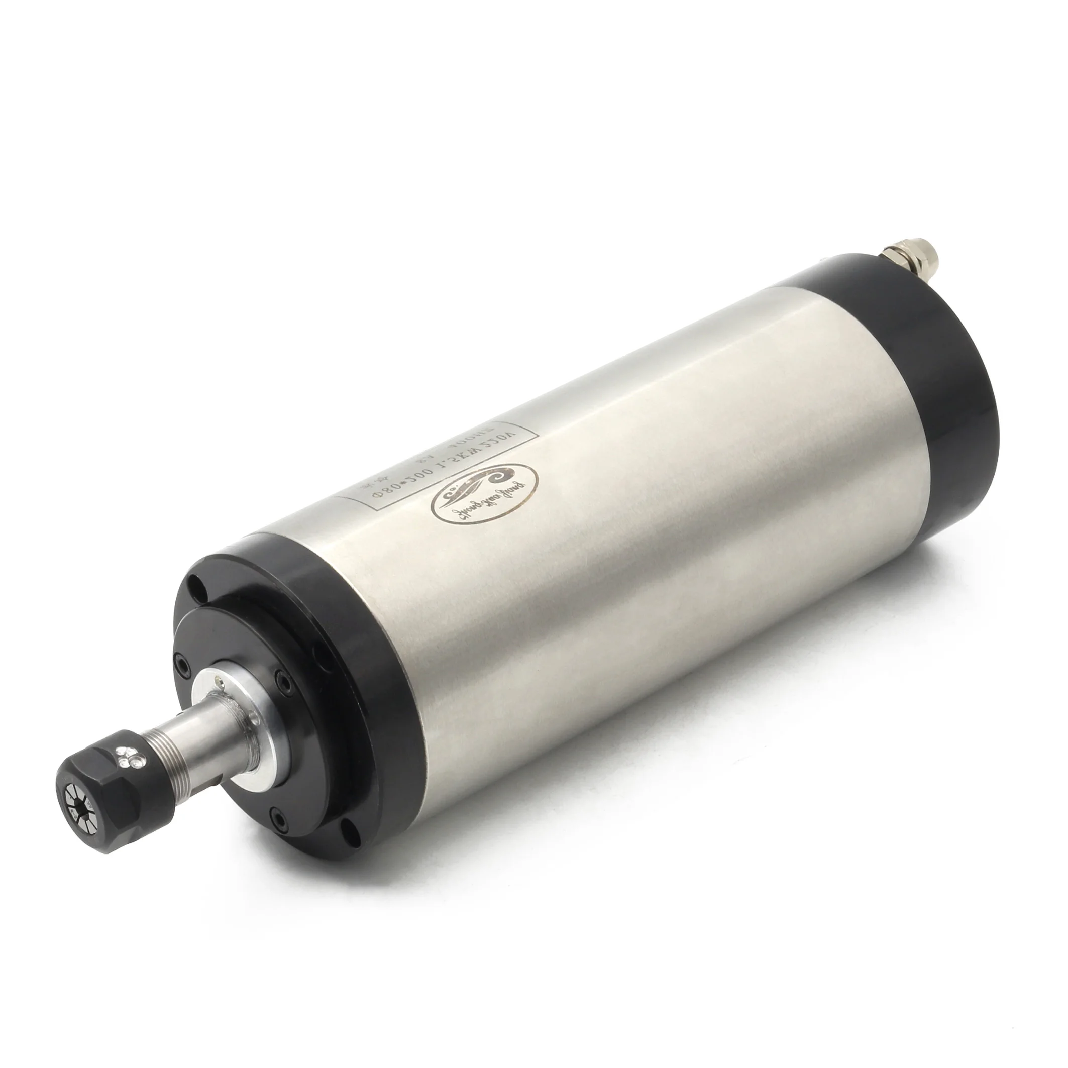 CNC 1.5KW 220 В Водяное охлаждение шпинделя МОТОР ER16 4 подшипник 400 Гц 24000 об/мин для