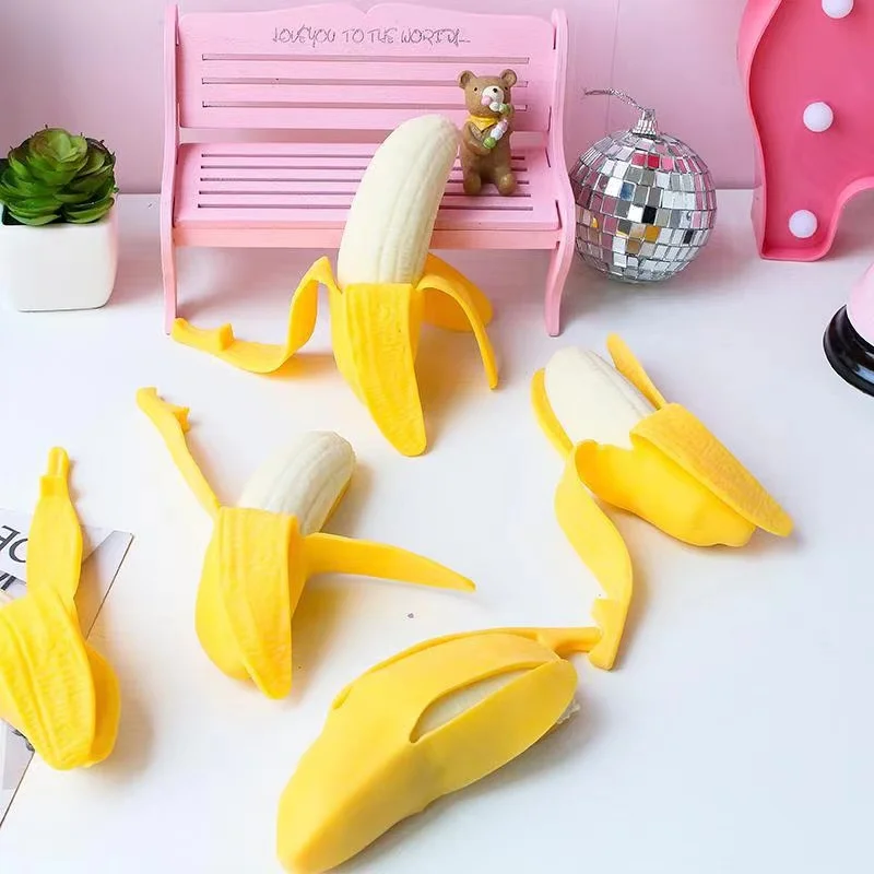 Juguetes antiestr&eacute;s blandos de pi&ntilde;a, bola antiestr&eacute;s, tendencia sensorial, novedad, regalo divertido para los dedos-4