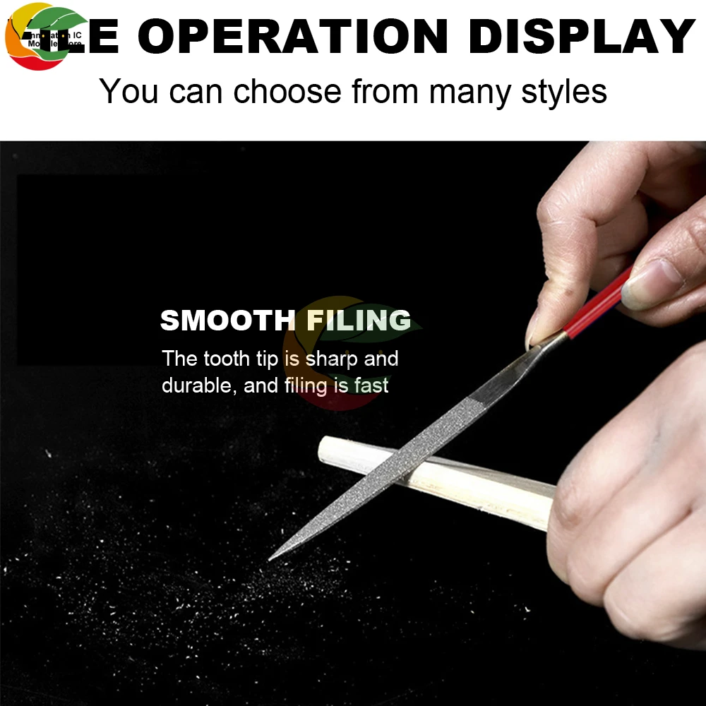 10/5 шт. Алмазная мини-игла ручной инструмент керамическое ремесло сделай сам