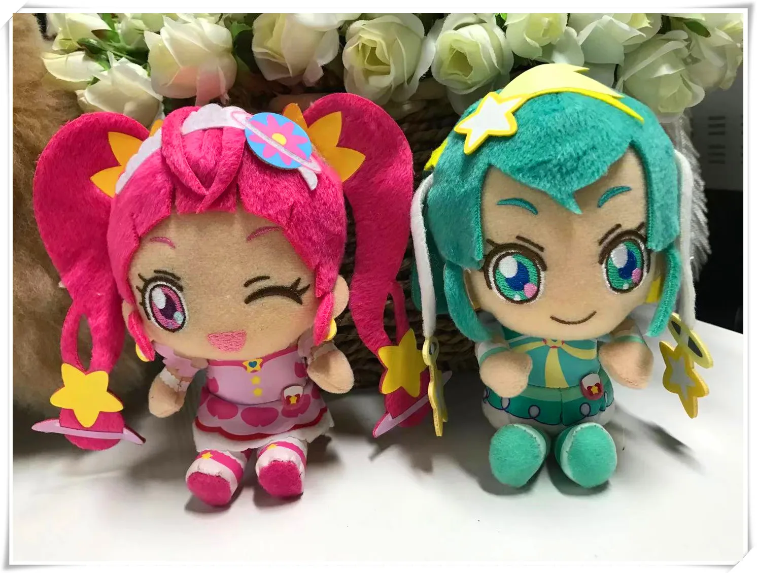 

Anime Pretty Cure Keychain Pendant Stuffed Toy Soft Plush #8567 Children Christmas Gift