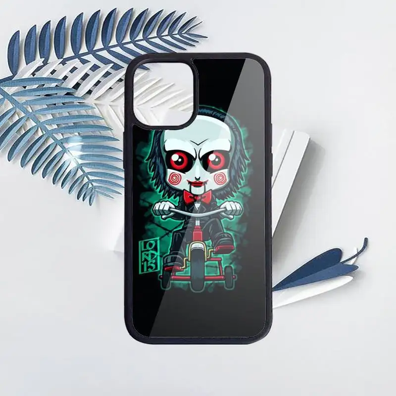 

Saw Jigsaw Killer horror Phone Case for iPhone 11 12 pro XS MAX 8 7 6 6S Plus X 5S SE 2020 XR Hard PC