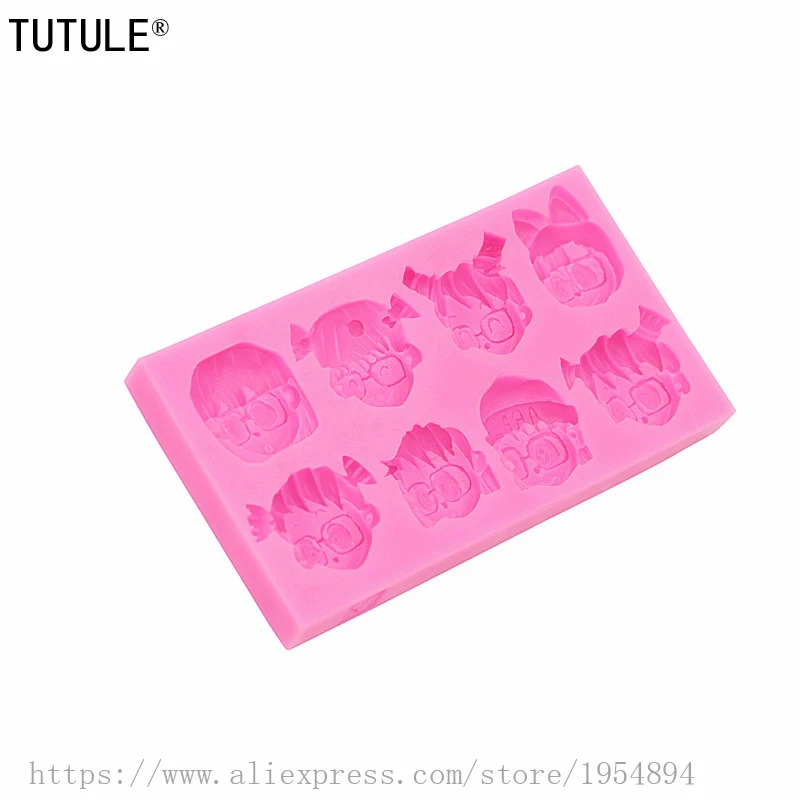 Симпатичная форма с изображением маленькой девочки парафиновая фотоформа для