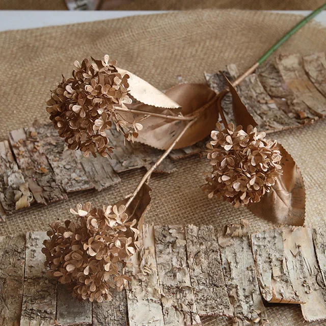 31 DIY Свадебный декор Золотая серия искусственный цветок, лист, пластиковые Шелковые Растения, различные стили, вечерние материалы для дома - Цвет: 31