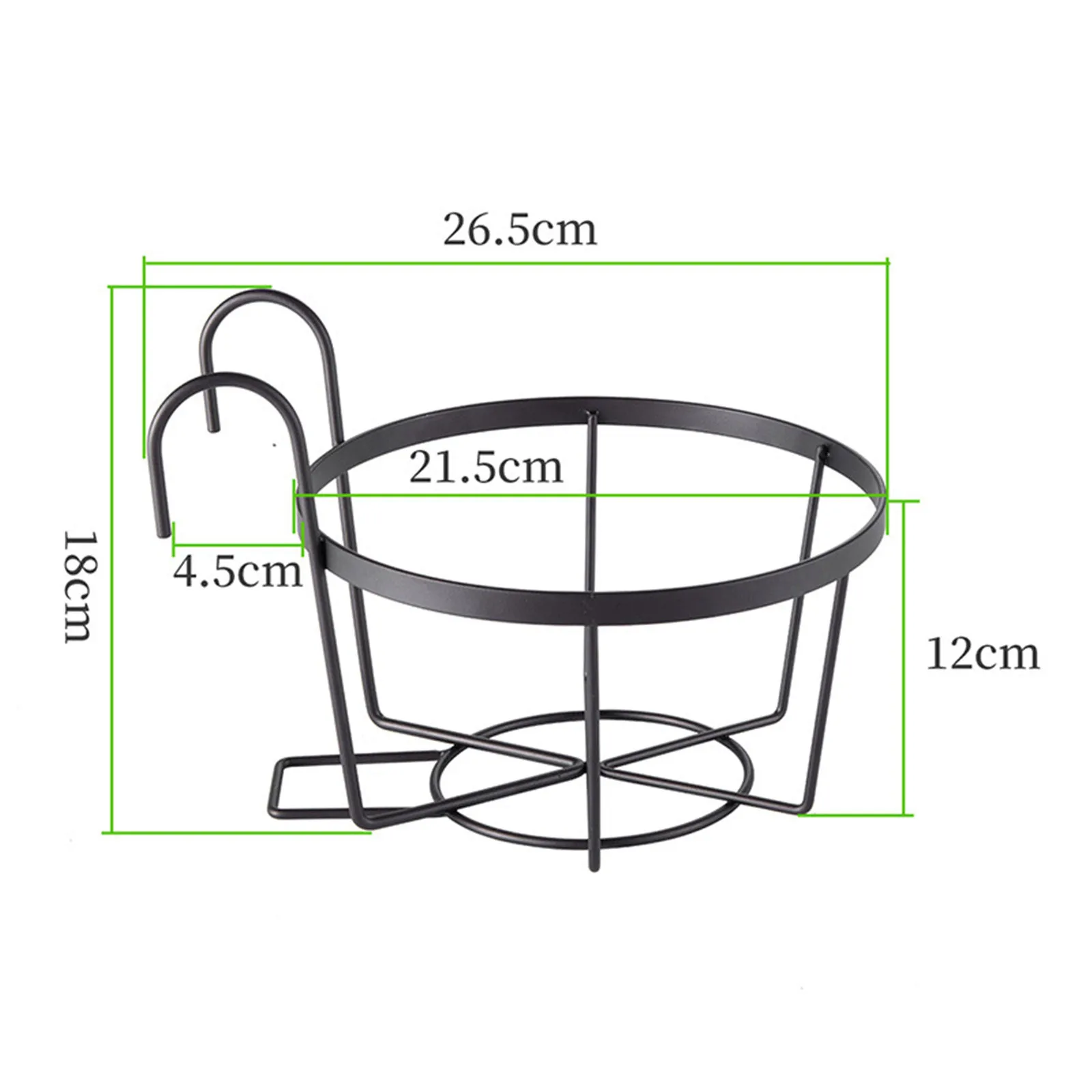Большой балкон подвесные стеллажи для растений круглый цветочный горшок