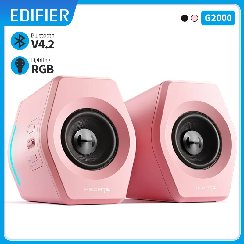 Игровой динамик EDIFIER G2000 Bluetooth USB звуковая карта AUX вход 16 Вт среднеквадратичная