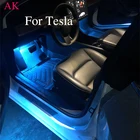 Светодиодные лампы для внутреннего освещения Tesla, модель x, модель s, 3