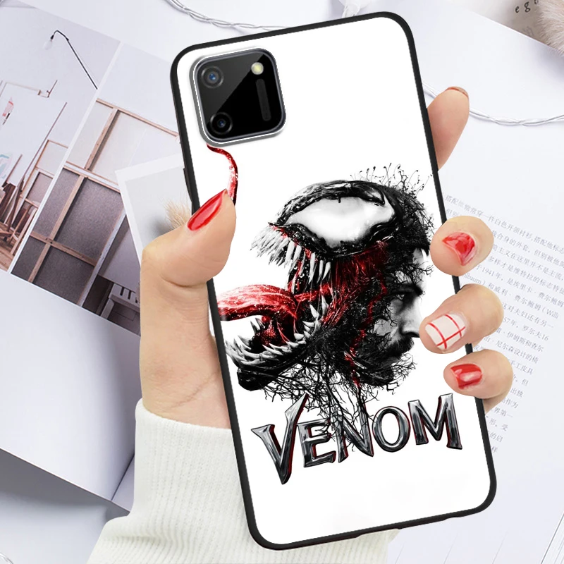Чехол для телефона Venom Marvel Hero OPPO Realme GT Explorer Master Neo Flash Edition C21 C20 C15 C11 C3 | Мобильные