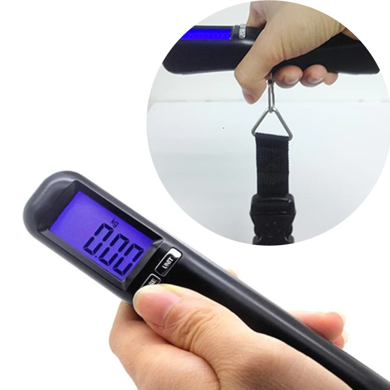 Портативные мини весы для чемоданов дорожные сумки электронное взвешивание