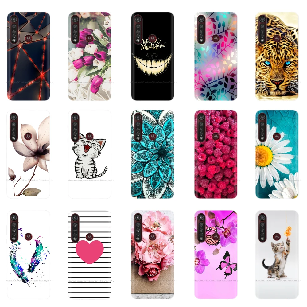 

Case For Motorola Moto G8 Plus / G8 Play Case TPU Soft Silicone Back Cover for Moto One Action Macro Bumper Cover Capa Shell Bag