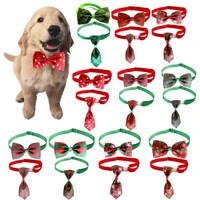 christmas day checkered pet bow tie cat and dog tie adjustable neck collar long term stable in stock pet supplies accessories