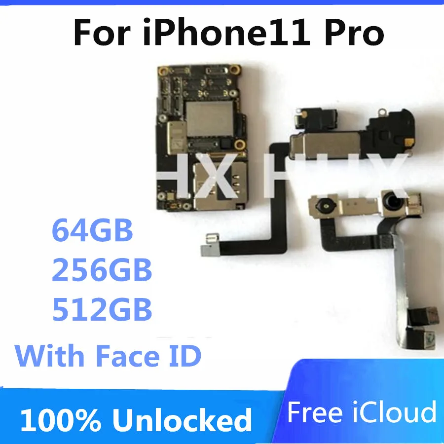 Материнская плата Clean iCloud для iPhone 11 Pro 64 ГБ 256 512 разблокированная оригинальная