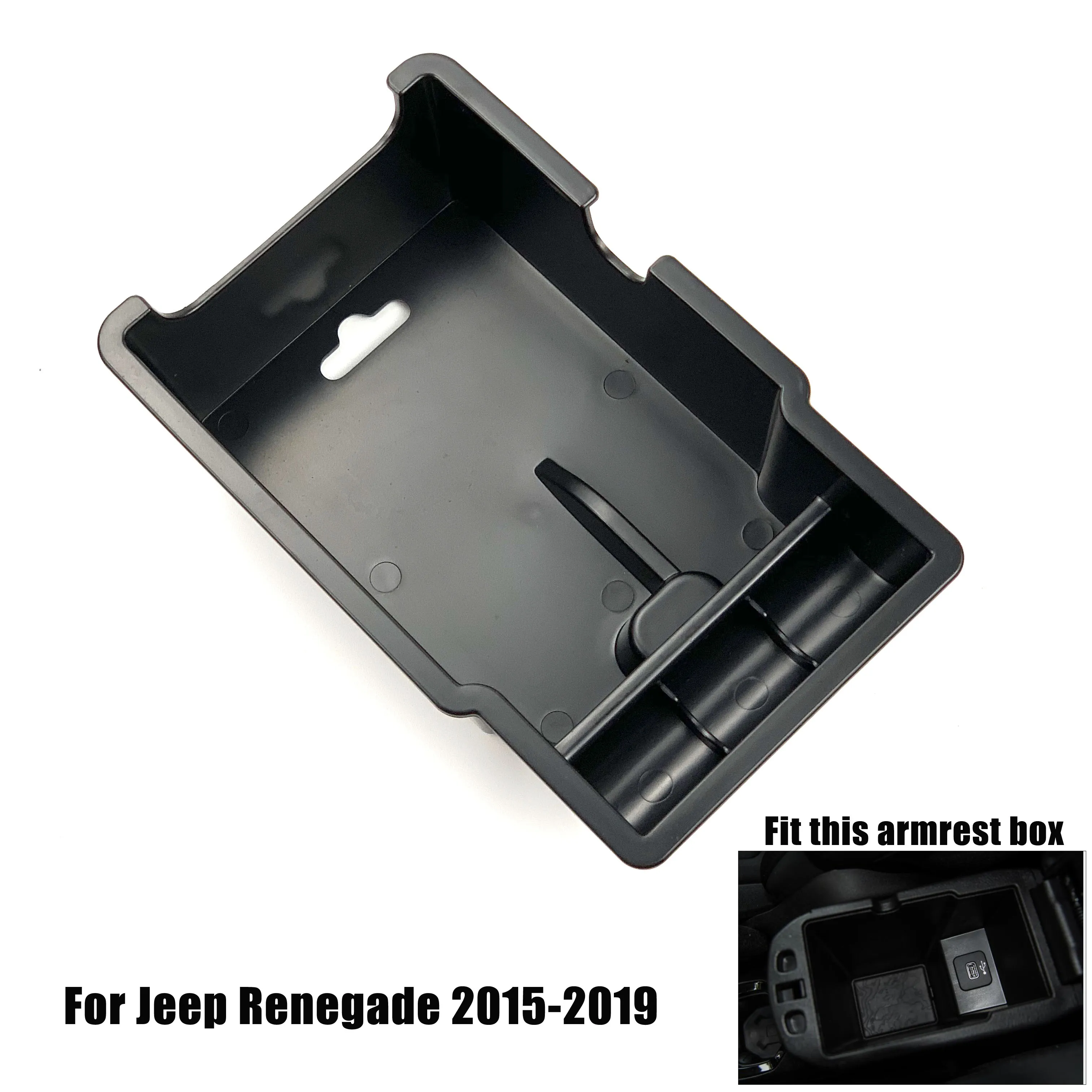 Для Jeep Renegade Compass Grand Commander автомобильные аксессуары центральный подлокотник ящик