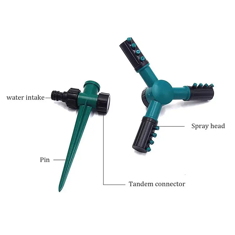 

2pcs 360 Angle Simple Refraction Sprinkler Nozzle Head High Quality Garden Fruit Tree Irrigation Misting Garden Supplies