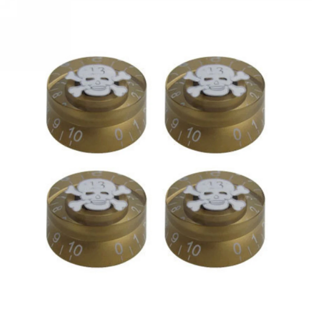 4 Pcs Guitar Control Knobs for 6mm Abalone Speed Volume Tone Potentiometer(POT) Knob Compatible with LP SG Electric | Спорт и