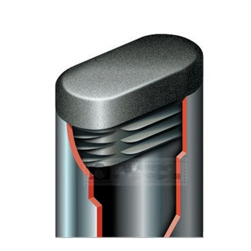 4 шт овальная пластмассовая пробка для труб нескользящий чехол ножки стула Кепки