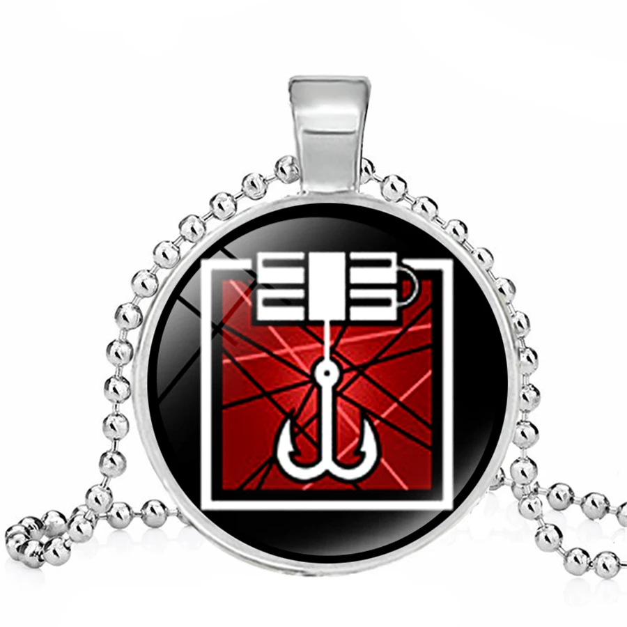 Игра том Кленси Радуга шесть осада ожерелье 6 символ пистолет игра кулоны