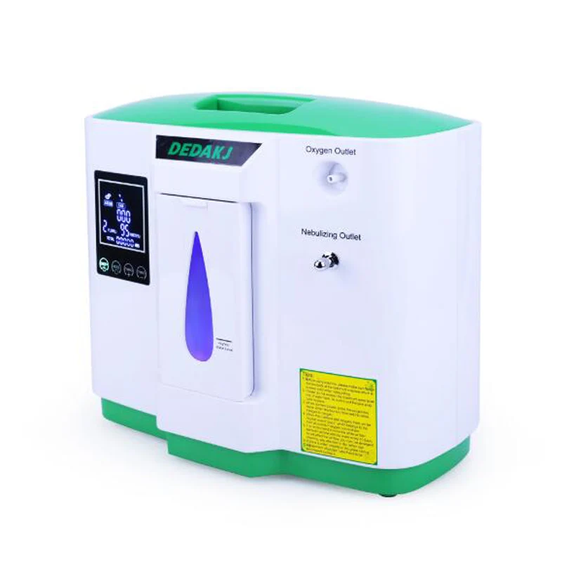 

DEDAKJ 2L-9L/Min Portable O2 Generator DE-2AW Oxygen machine Household Oxygen Concentrator generator With Atomization 110v/220v