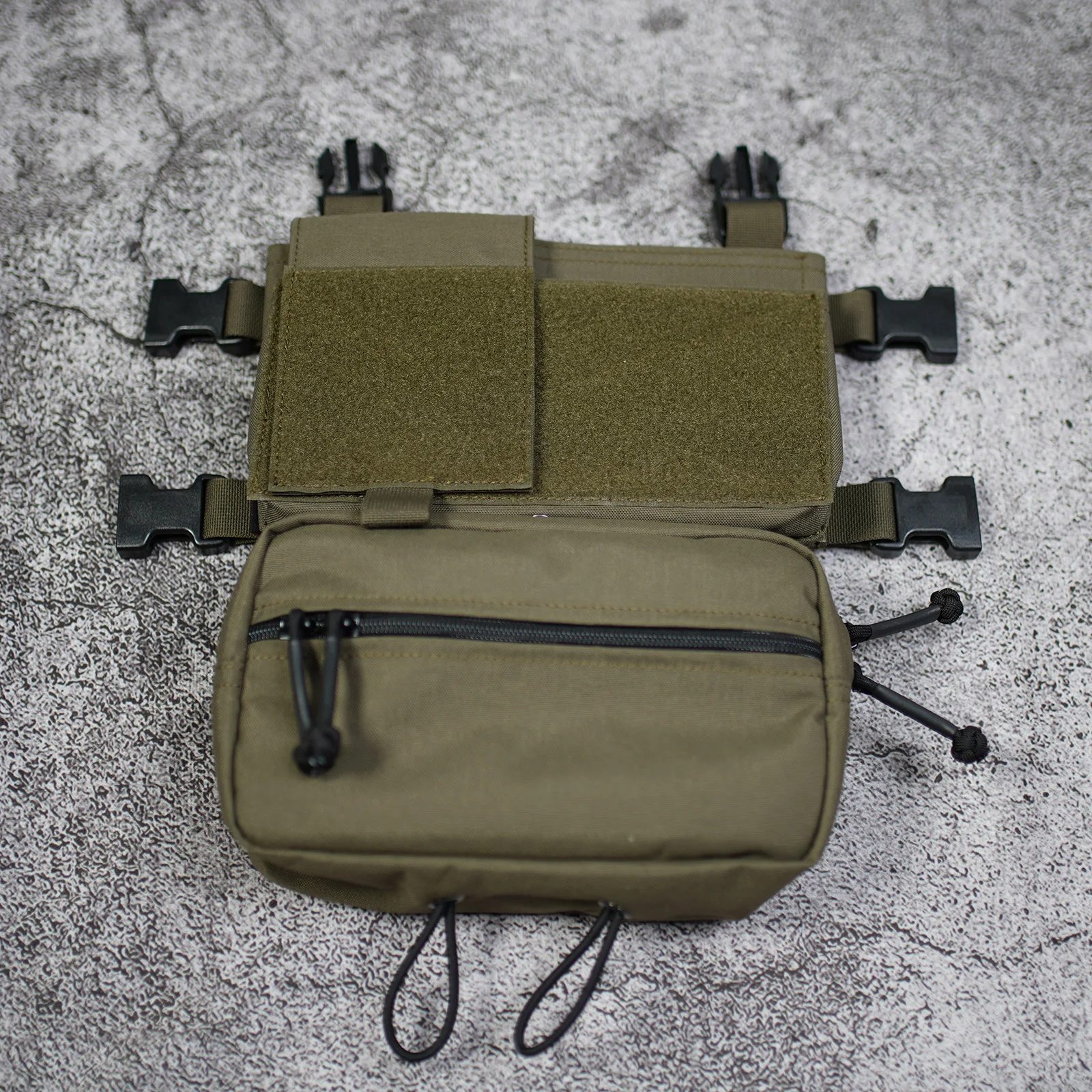 

Bigfoot SS Style Micro Tactical MK3 Chest Rig Mag Pouch Lower SACK Bag- RG