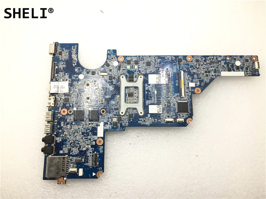 SHELI DA0R13MB6E1 для HP Pavilion G4 G6 G7 R13 650199 001 материнская плата ноутбука 216 0809024 100%