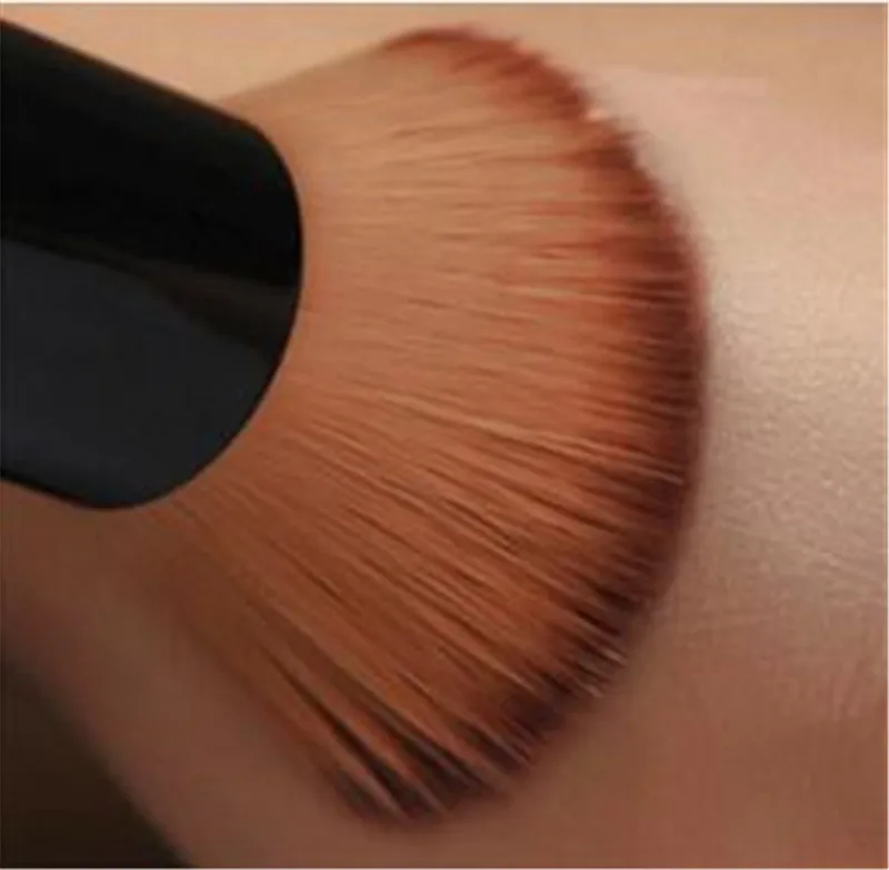 Кисть для румян макияжа древесины из мягкого нейлона и шифона со вставками в