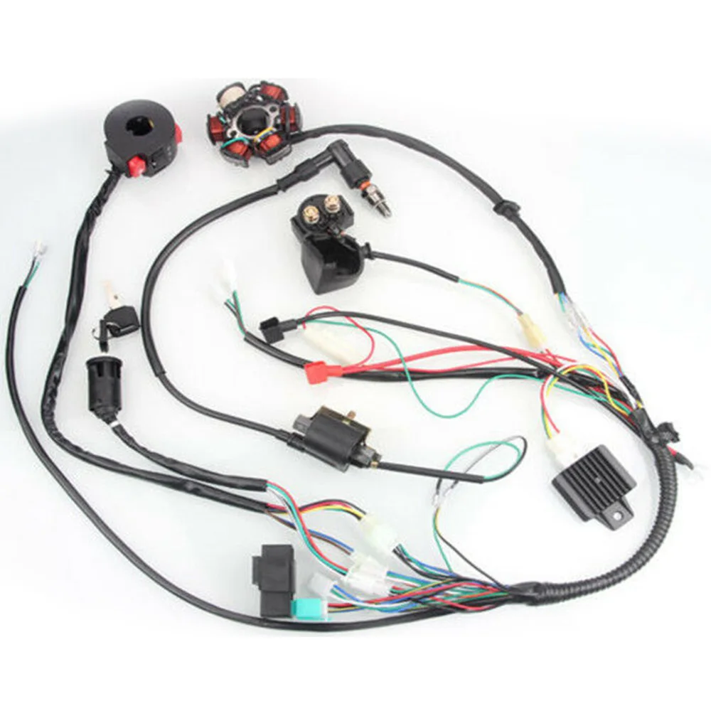 Штатив проводки CDI для 50 куб. См 70 90 110 125 полный жгут проводов мини-квадроциклов |