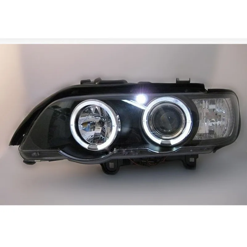 Модифицированные светодиодные фары с апертурой ангельские глазки в сборе для BMW