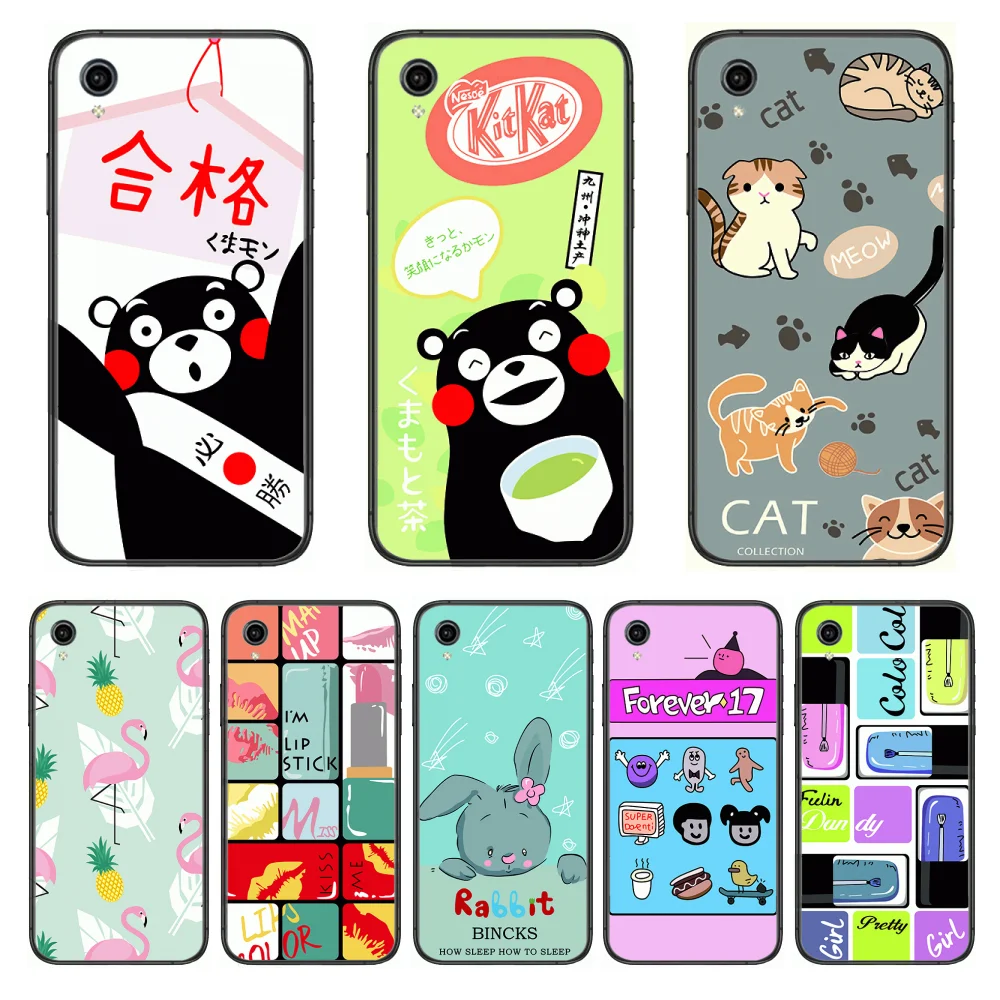 

Nice personality Style Phone Cases cover For VIVO X50 30 Y97 91 93 85 83 81 79 73 V 17 15 9 S7 U3X black Covers