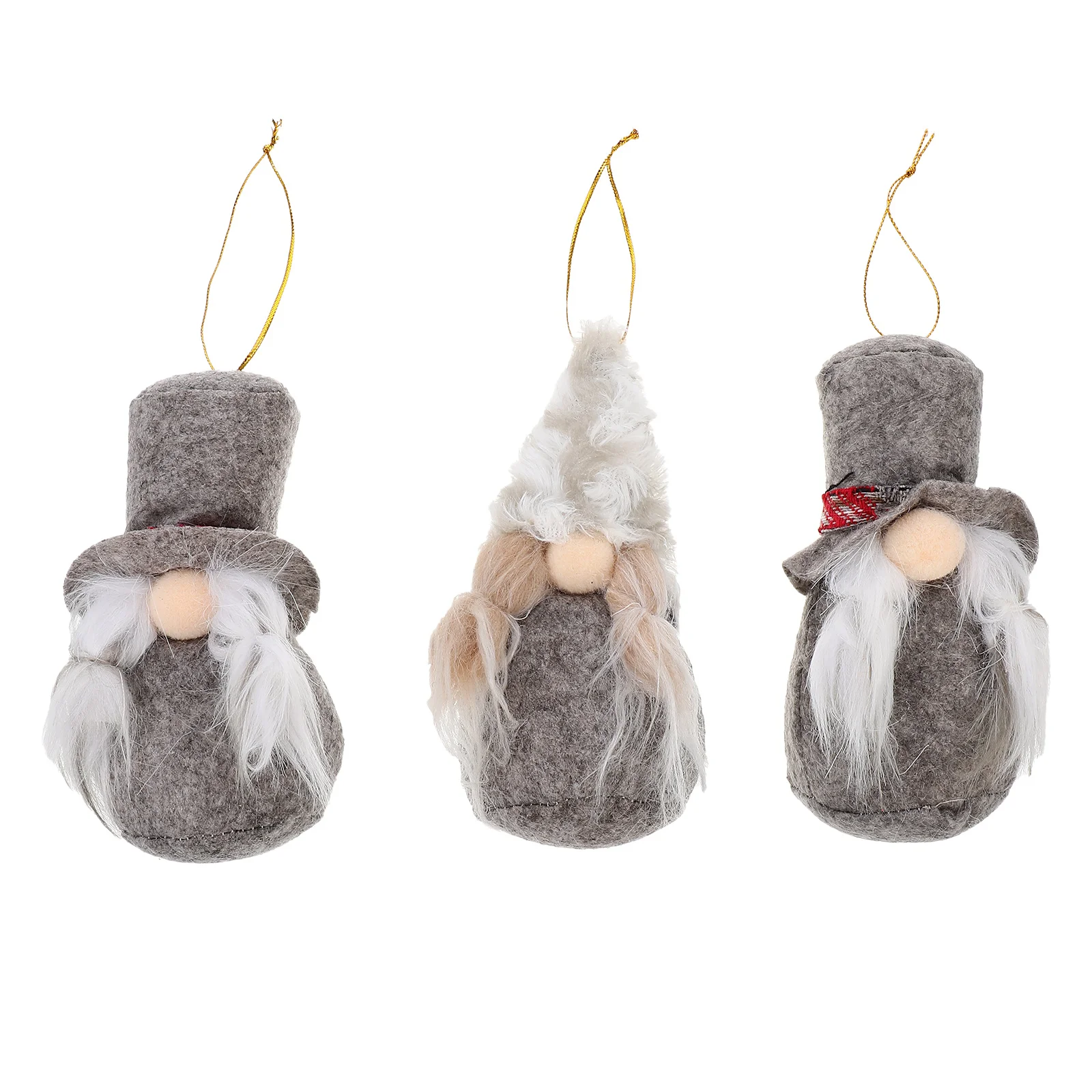 

3pcs Faceless Doll Hanging Decorations Cartoon Dolls Festival Hanging Decors
