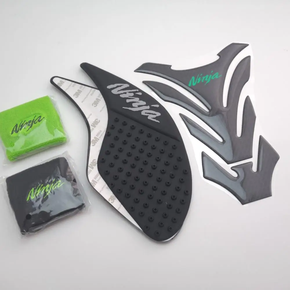 4 pieces Тормозной резервуар носок масляный бак крышка рукав для Kawasaki Ninja ZX-6R ZX7R ZX9R ZX10R ZX12R ZX14R - Цвет: 4 pieces