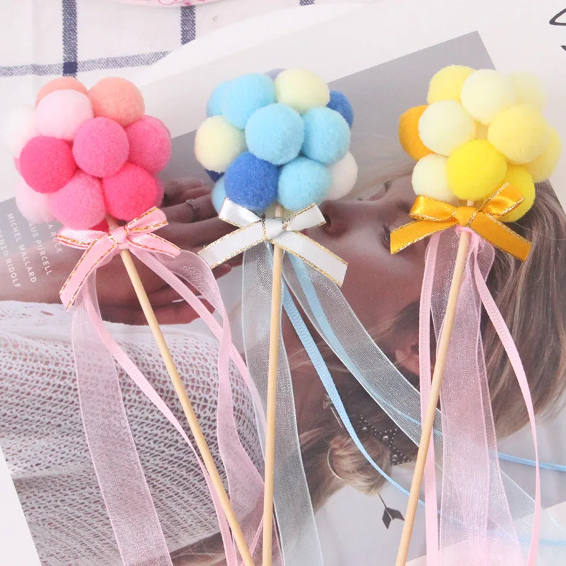 1 шт. Радужный светильник для торта куртка дня рождения вечеринки синий розовый