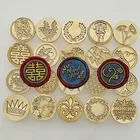 1 шт дерево цветок ручной работы Роза завод Дракон пчелиный воск печать штамп Ретро Античная герметизирующий материал штампы для скрапбукинга головы Свадебная печать