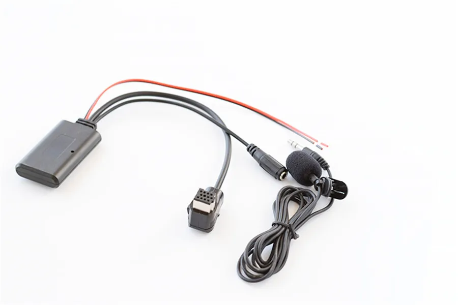 

Car Audio 3.5mm Clip Jack Plug Mic Stereo External Microphone Bluetooth Adapter for Pioneer IP-BUS for Smartphone